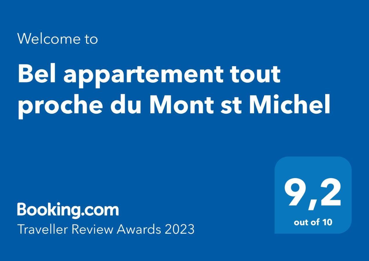 Bel Appartement Tout Proche Du Mont St Michel Pontorson Bagian luar foto